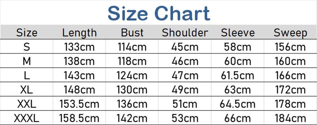 Men Arabic Long Sleeve PureColor Thobe Crew Stand Collar Kaftan Robe with Button