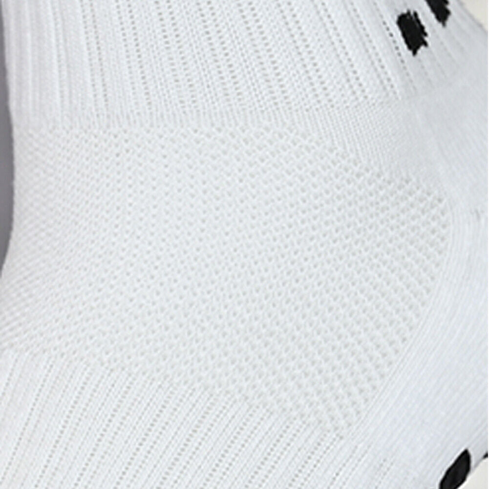 US 3-6 Pairs Sport Socks Anti Slip W/Grip Soccer Boy Football Basketball Sock