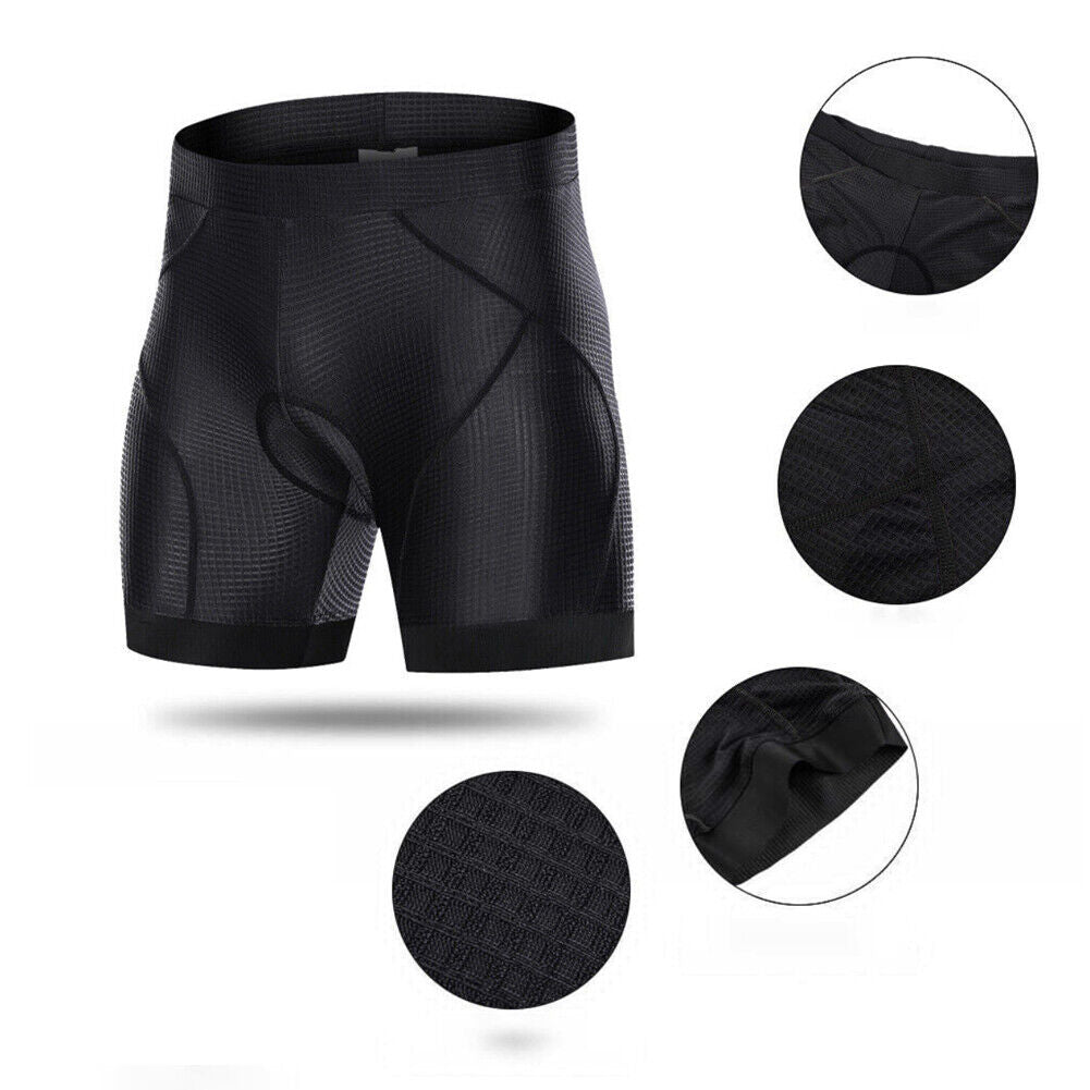 US Mens Cycling Padded Shorts Bicycle Road Bike MTB Mountain Biking Clothing