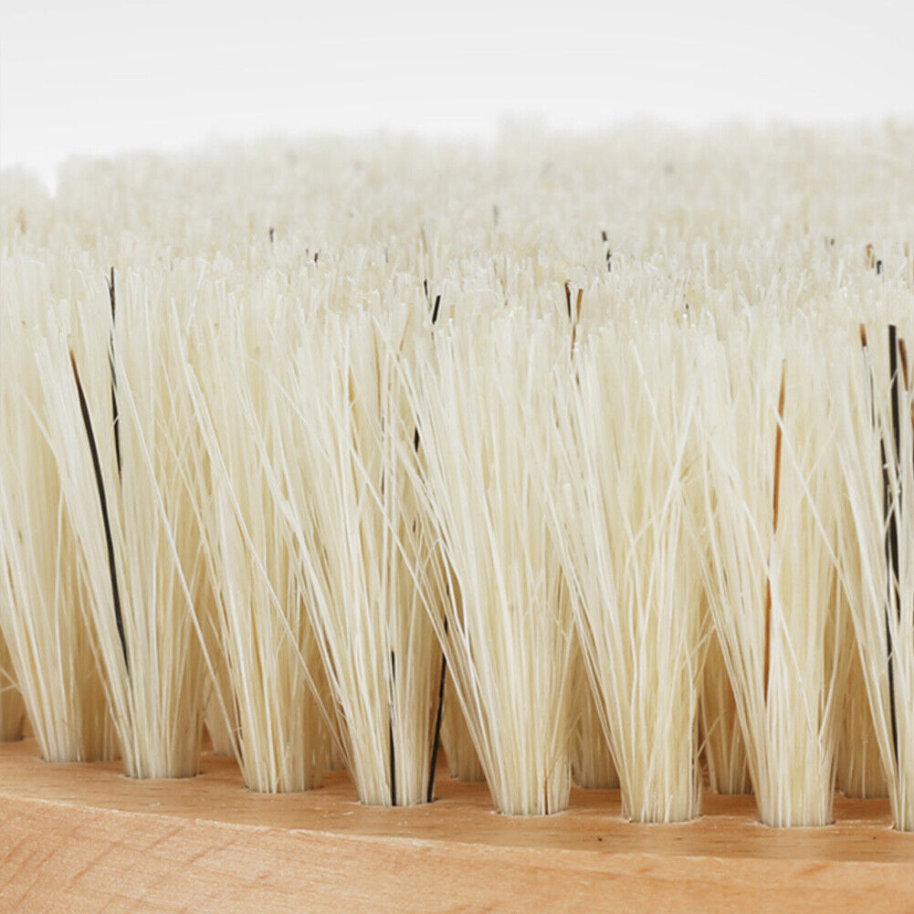 US 2-4 Pcs Premium Natural Bristle Wooden Bath Body Back Dry Skin Brush Scrubber