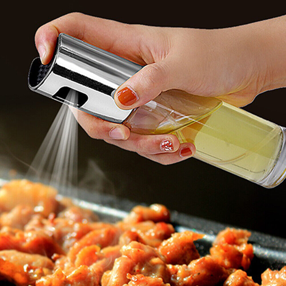 US 3-6 Pack Oil Sprayer For Cooking Olive Sprayer Mister Spray Pump Fine Bottle