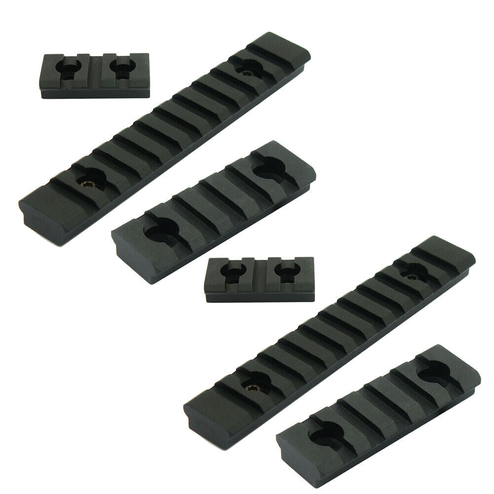 US M-Lok Picatinny Weaver Rail Section Aluminum 3 5 11 Slot 1.5" 2.5" 5"