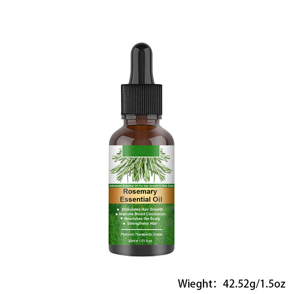 US 2-4 Pcs Rosemary Essential Oil Hair Growth 100% Pure Natural Therapeutic