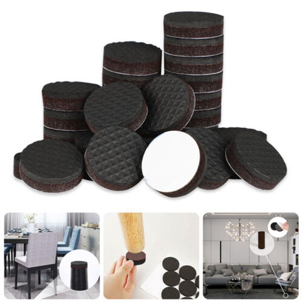 US 50-100 Pc Non Slip Furniture Pads Furniture Pad Floor Protector Self Adhesive