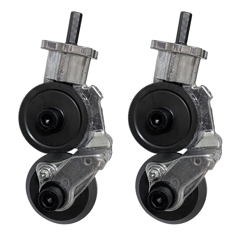 US 1-2 Pc Electric Drill Plate Cutter Sheet Metal Nibbler Precise Cutting Sheet