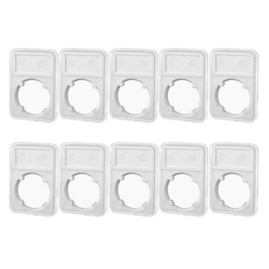 US 10-20 Pc 38mm Coin Slab Display Storage Morgan/Peace/Ike Silver Dollar Holder