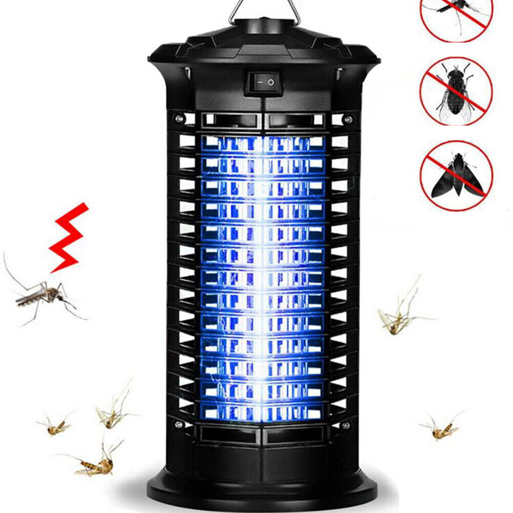 US Electric Fly Gnat Killer Lamp Pests Fly Insect Trap Mosquito Bug Zapper 4000V