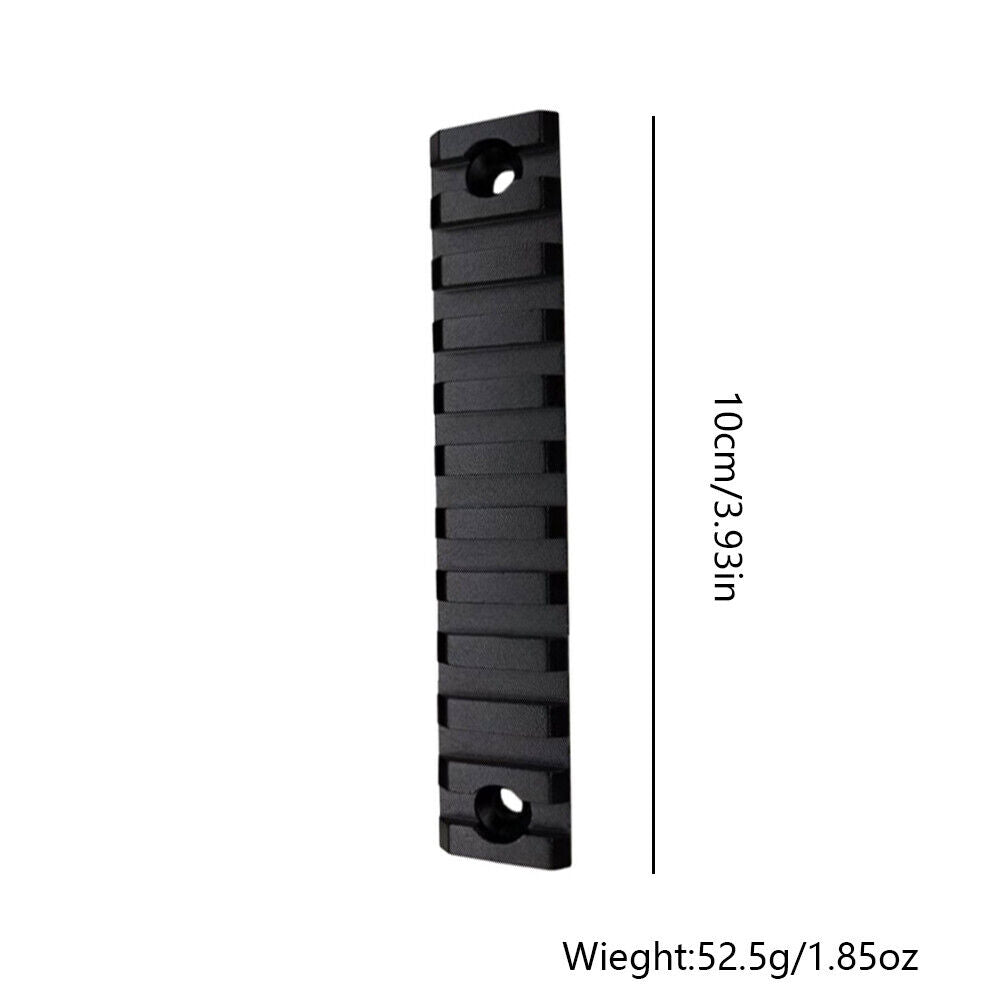 US M-Lok Picatinny Weaver Rail Section Aluminum 3 5 11 Slot 1.5" 2.5" 5"
