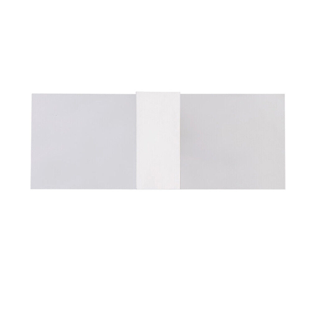 US 1-2 Pack Modern LED Wall Sconce Dimmable Up Down Cube Light Lamp Fixture