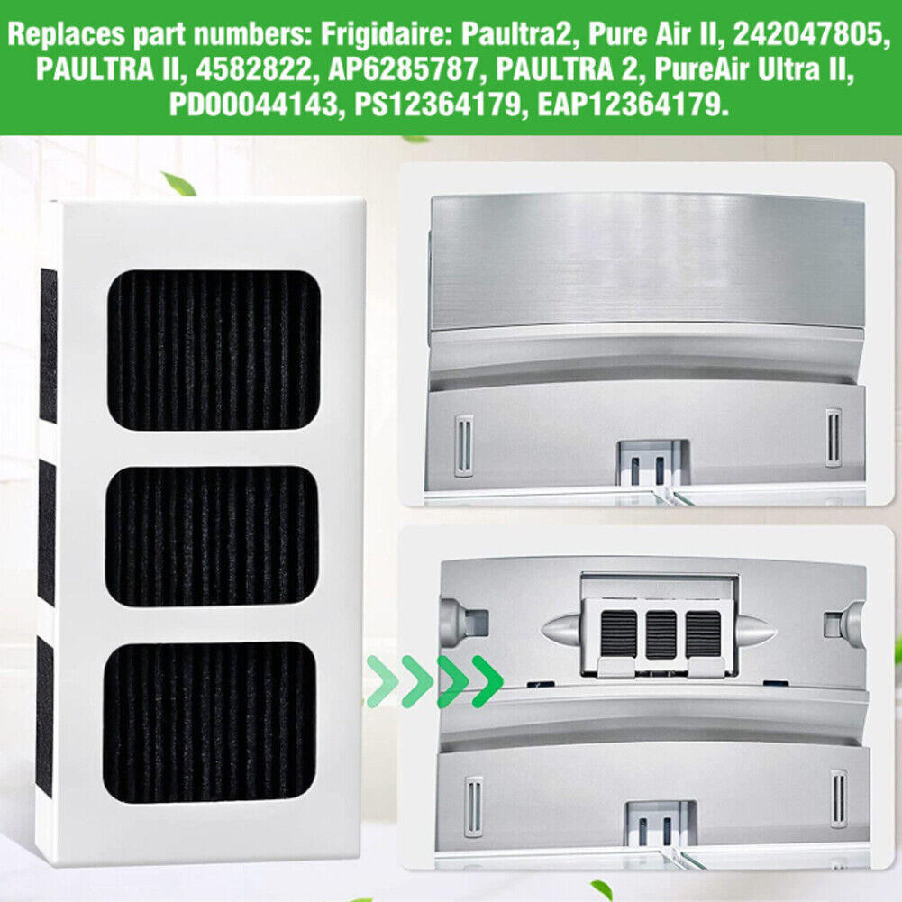 US 2-4 Pcs Replacement Refrigerator Filter For Frigidaire Paultra2 PureAir Ultra