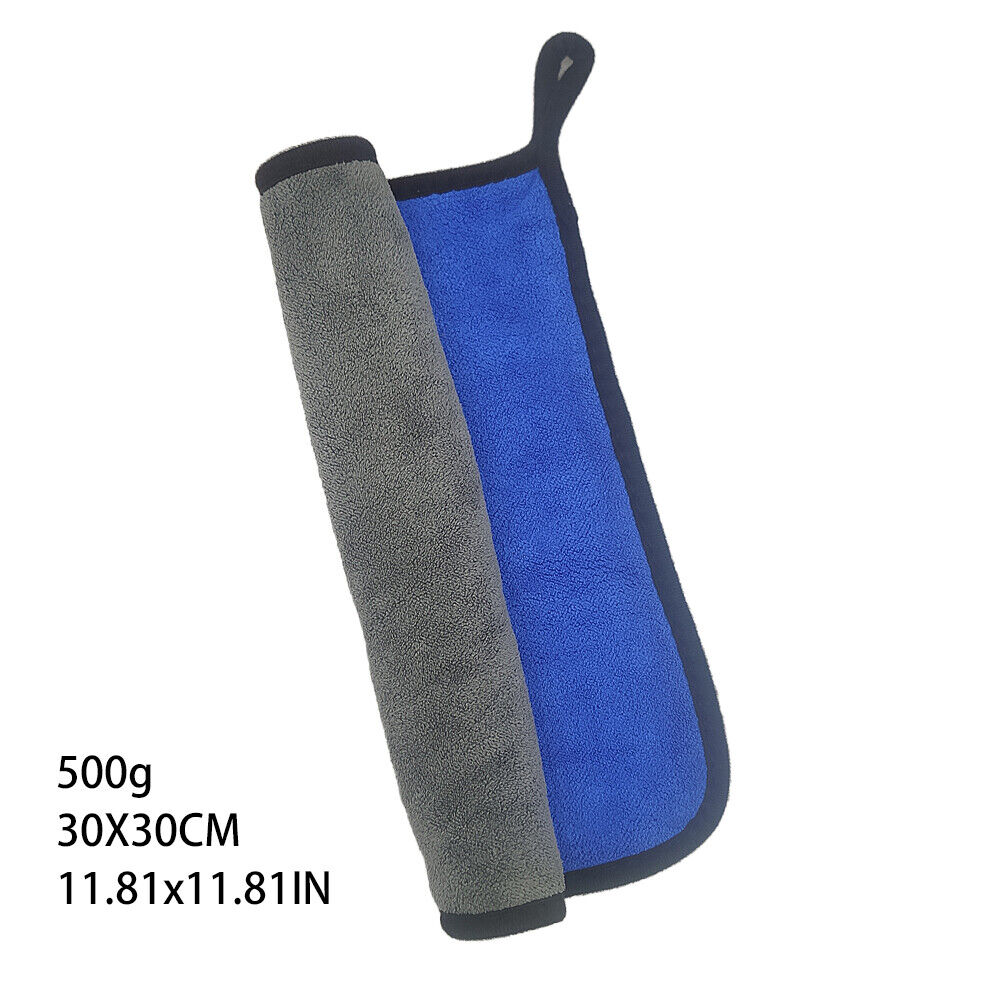 US 10~20 Pack Microfiber Multipurpose Cleaning Cloth Car Polishing Towel 500GSM