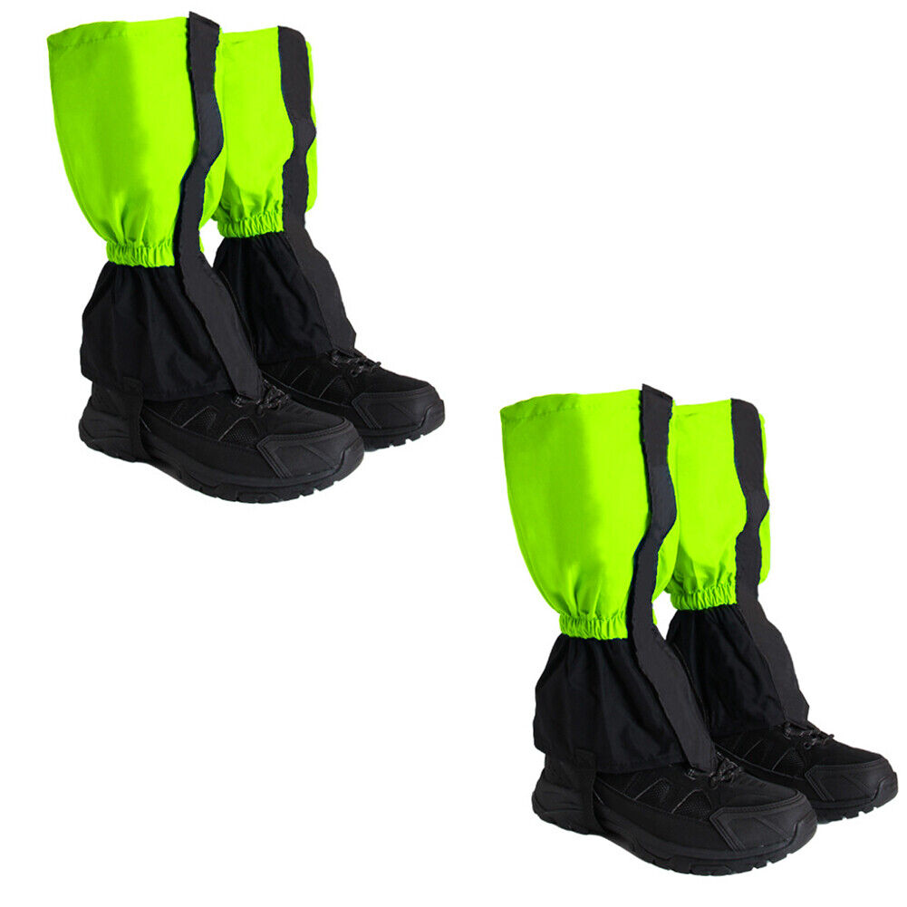 US Fashion Hiking Waterproof Leg Gaiters Kids Teen Men Women Gators Snow Boot