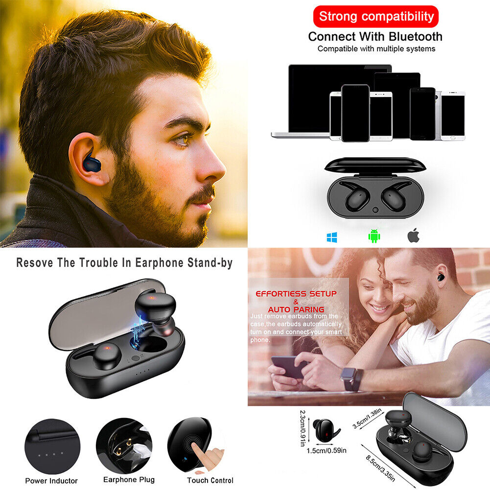 Audifonos inalambricos Bluetooth 5.0 Auriculares Para Telefonos Tablet Universal