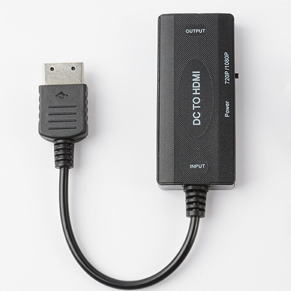 US Sega Dreamcast to HDMI Converter Supports 4:3/16:9 Switch Plug and Play HDM