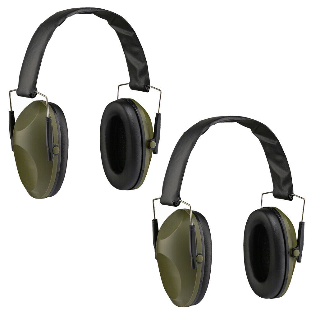 US 1-2 Pc Safety Range Noise Cancelling Ear Muffs Folding Protection Shooting