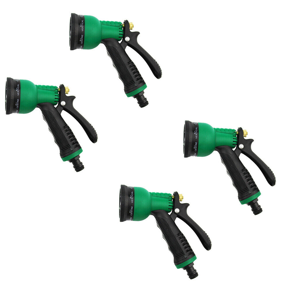 US 2-4 Pack Garden Lawn Hose Nozzle Hand Sprayer High Pressure Head Watering Gun