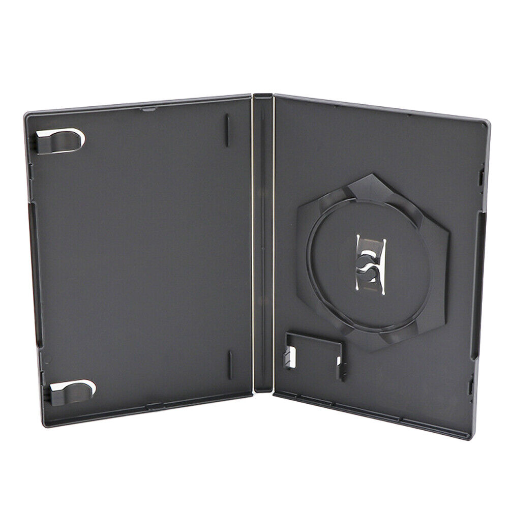 US 10 Pack Nintendo GameCube Standard Empty Replacement Game Cases Black