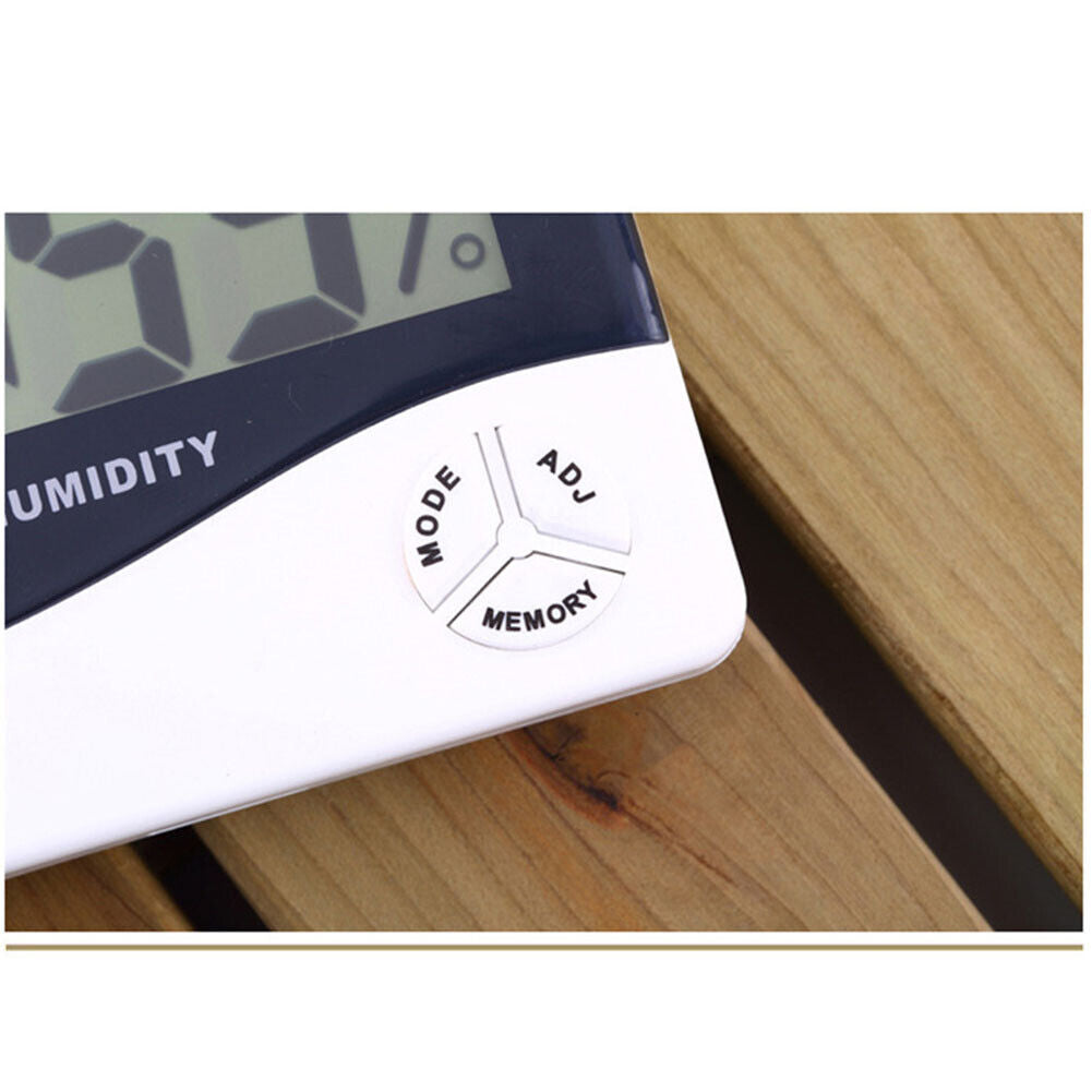 US 2-4 Pcs Digital LCD Thermometer Hygrometer Indoor Humidity Temperature Meter