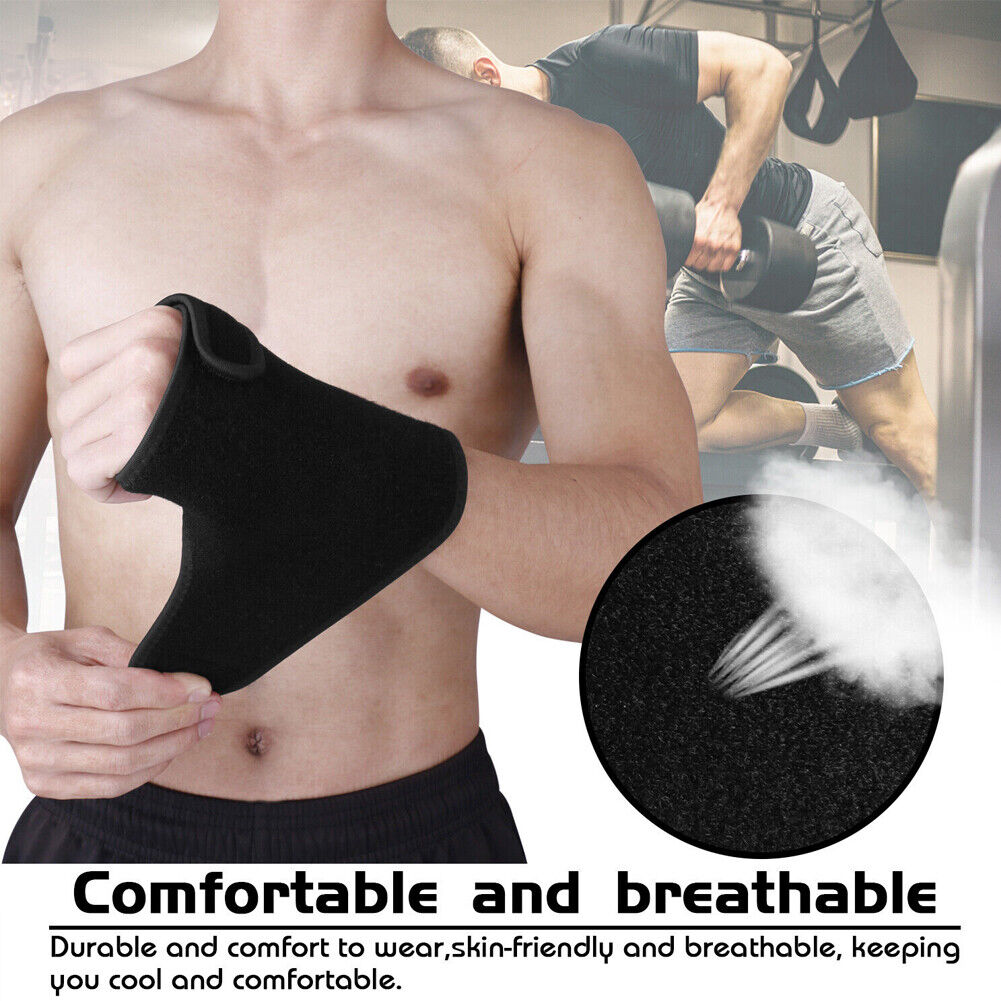 US 1~2 Pairs Carpal Tunnel Sprain Arthriti Stabilizer Wrist Splint Brace Support
