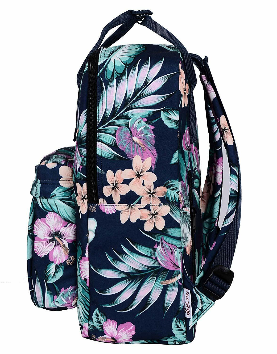 BESTIE 14" College Bookbag Backpack Cute for Women, 14.6"x10.3"x5.1"