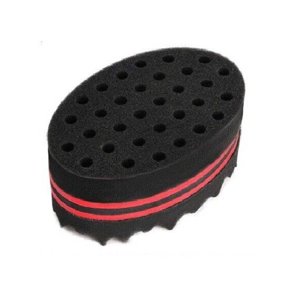 US 3-6 Pc Hair Sponge Magic Barber Twist Curl Brush Dread Locking Afro Coil Comb