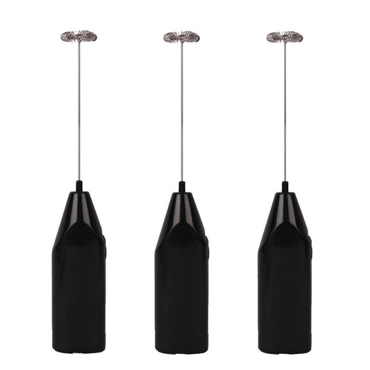 US 3-6 Handheld Electric Eggbeater Milk Foamer Drink Whisk Coffee Mixer Stirrer