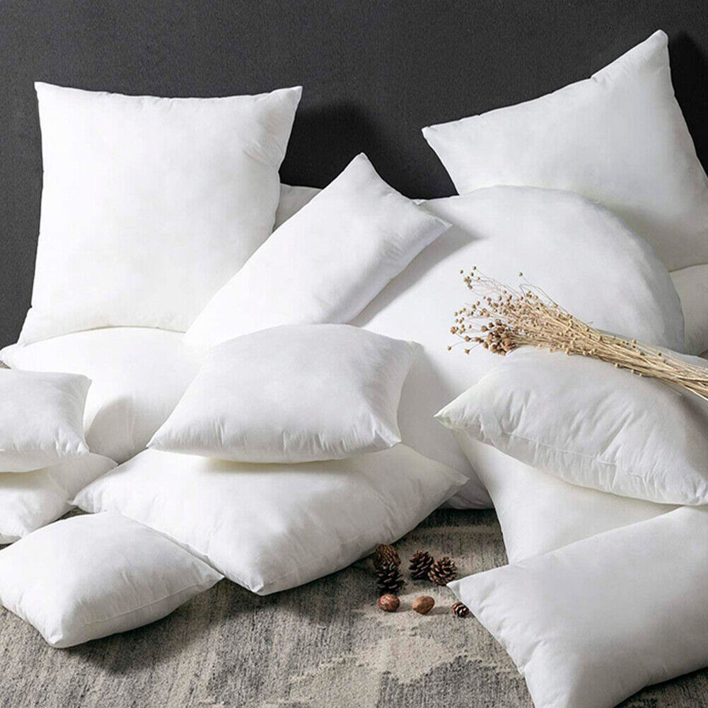 US 4 Pack Throw Pillows Insert Ultra Soft Bed & Couch Sofa Decor
