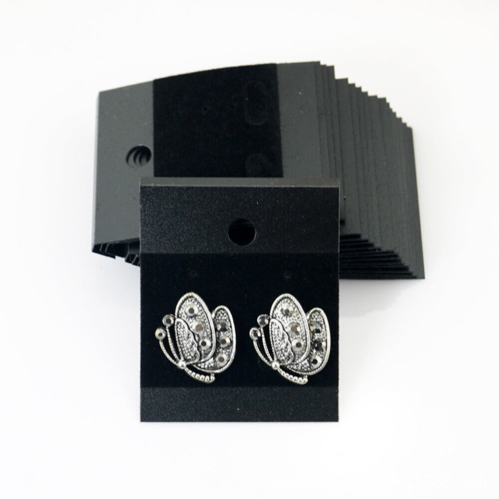 US 200-400 Pc Earring Holder Cards Display Velvet for Jewelry Ear Studs 2 x 2"