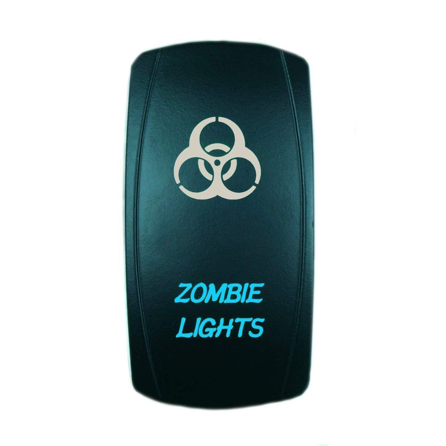 Amarine-made Laser Rocker Switch 20A 12v On/Off LED Light HORN/ZOMBIE/FOG/Light