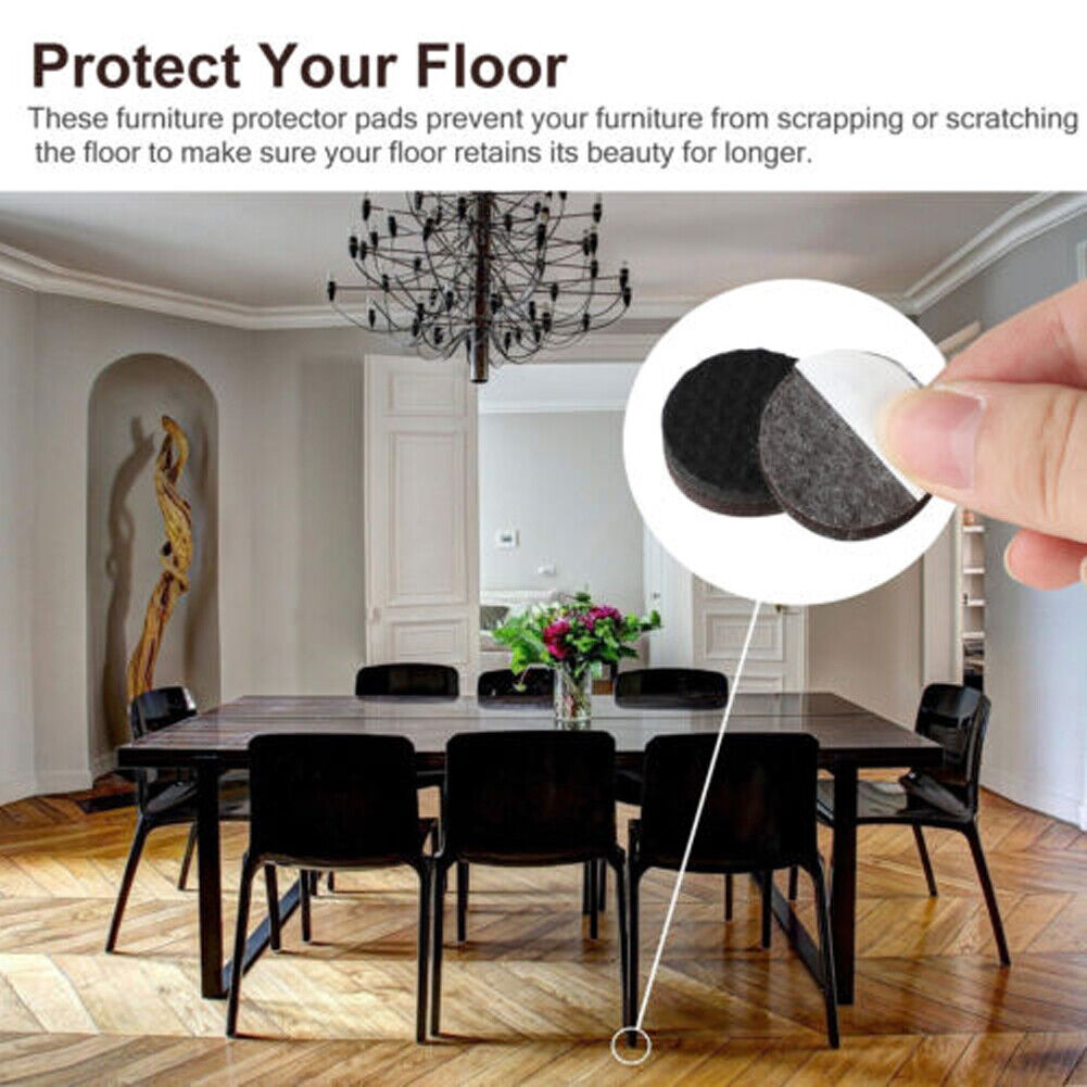 US 50-100 Pc Non Slip Furniture Pads Furniture Pad Floor Protector Self Adhesive