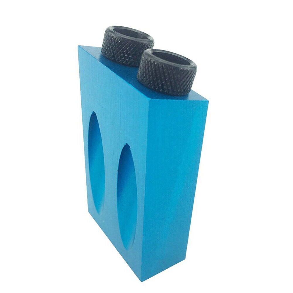 US 1-2 Set of 14 Pc Hole Jig Dowel Woodwork Guides Joint Angle Carpentry Locator