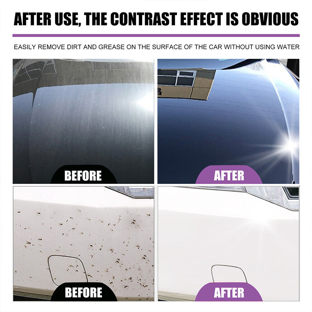 US 3 in 1 High Protection Quick Car Coat Ceramic Coating Spray Hydrophobic 100ML
