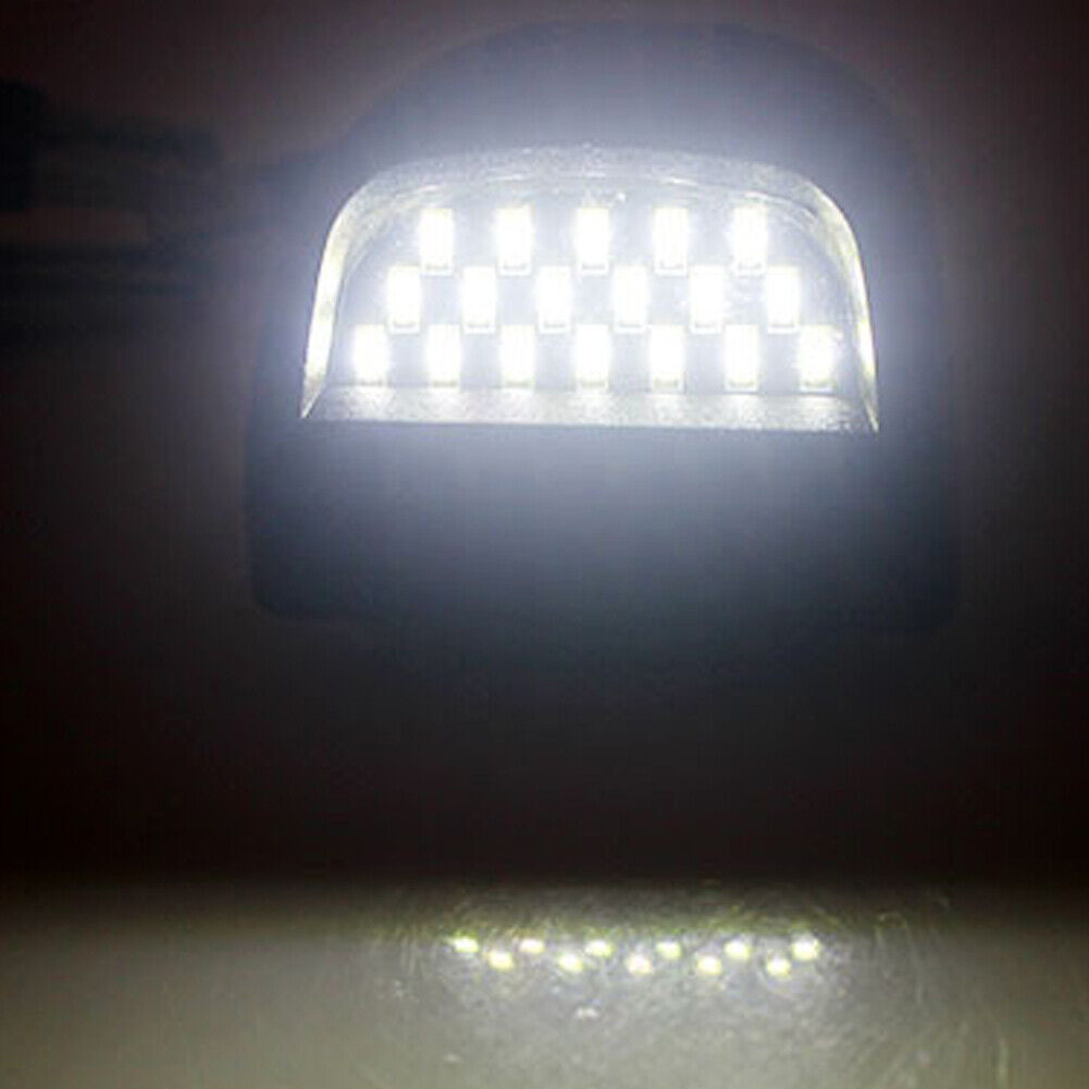 US For 00-06 Chevy Tahoe Suburban GMC Yukon XL LED License Plate Light Lamp Pair