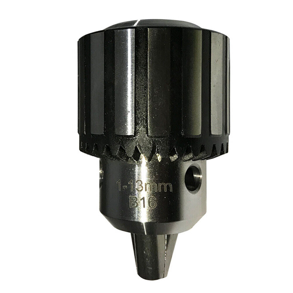 US Woodworking 1/2 Inch Diameter Drill Chuck with 2 Morse Taper Mount Mini Metal