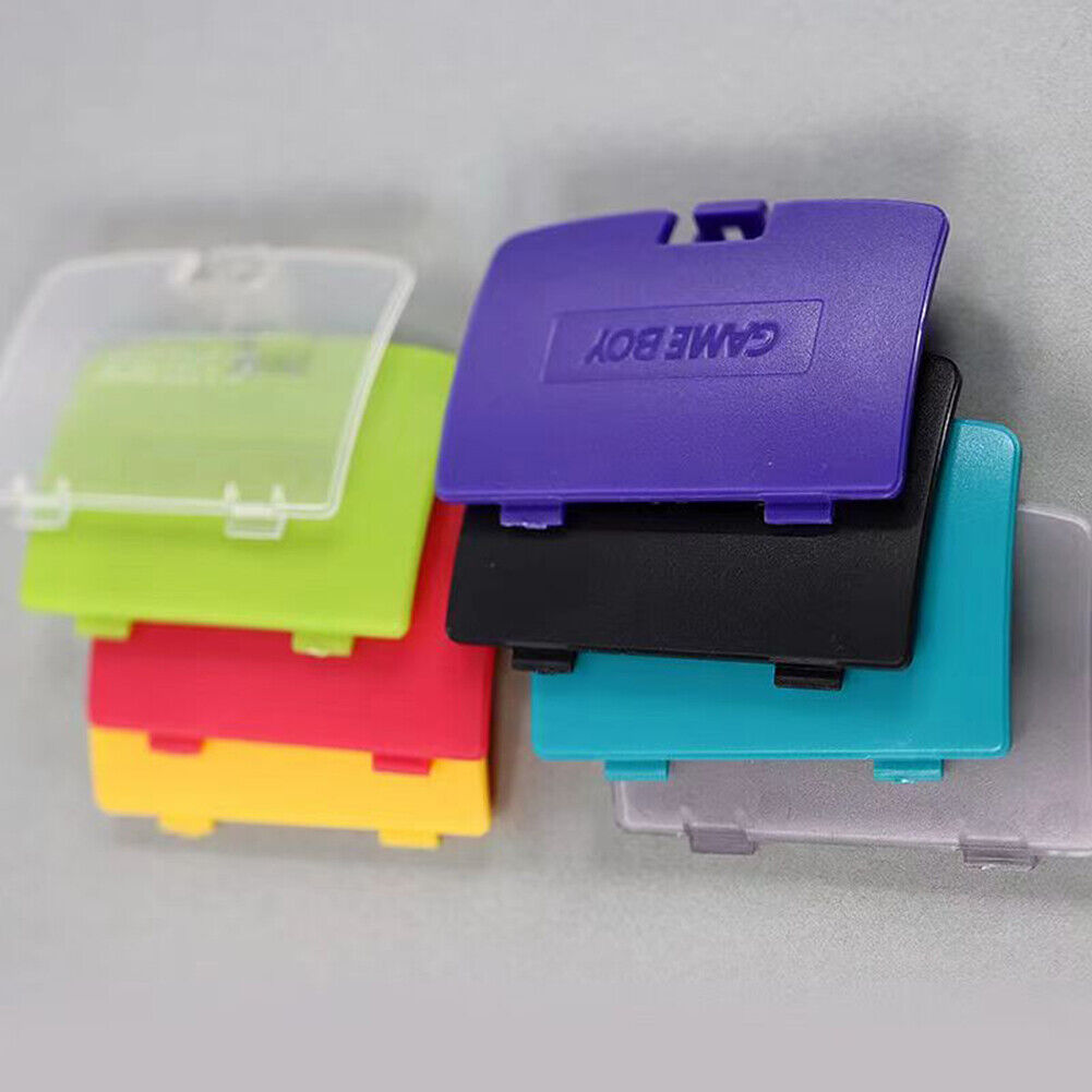 US 2-4 Pc Colorful Battery Cover Lid Door Replacement for Gameboy GBC Back Door