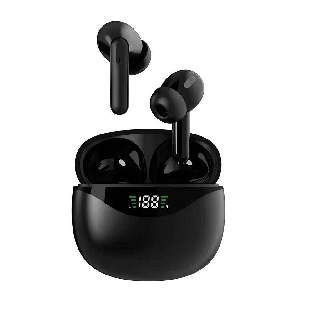 US 1-2 Pcs Bluetooth 5.1 Earbuds True Wireless Headphones Super Bass Waterproof