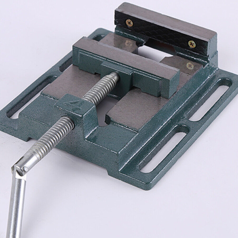 US 1-2 Pack Low Profile Drill Press Vise Heavy Duty Bench Drill Highly Accurate