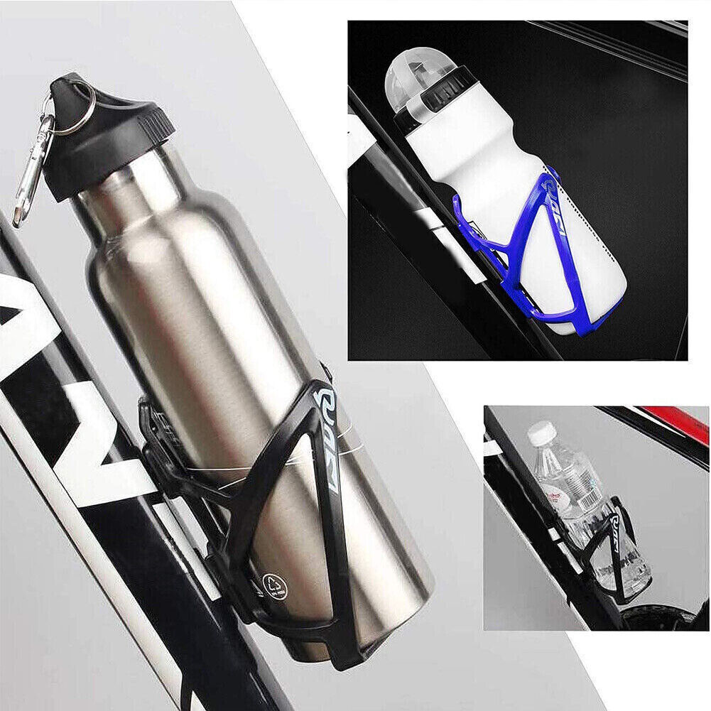 US 2-4 Pcs Bike Bicycle Water Bottle Cage Universal Water Drink Handlebar Holder