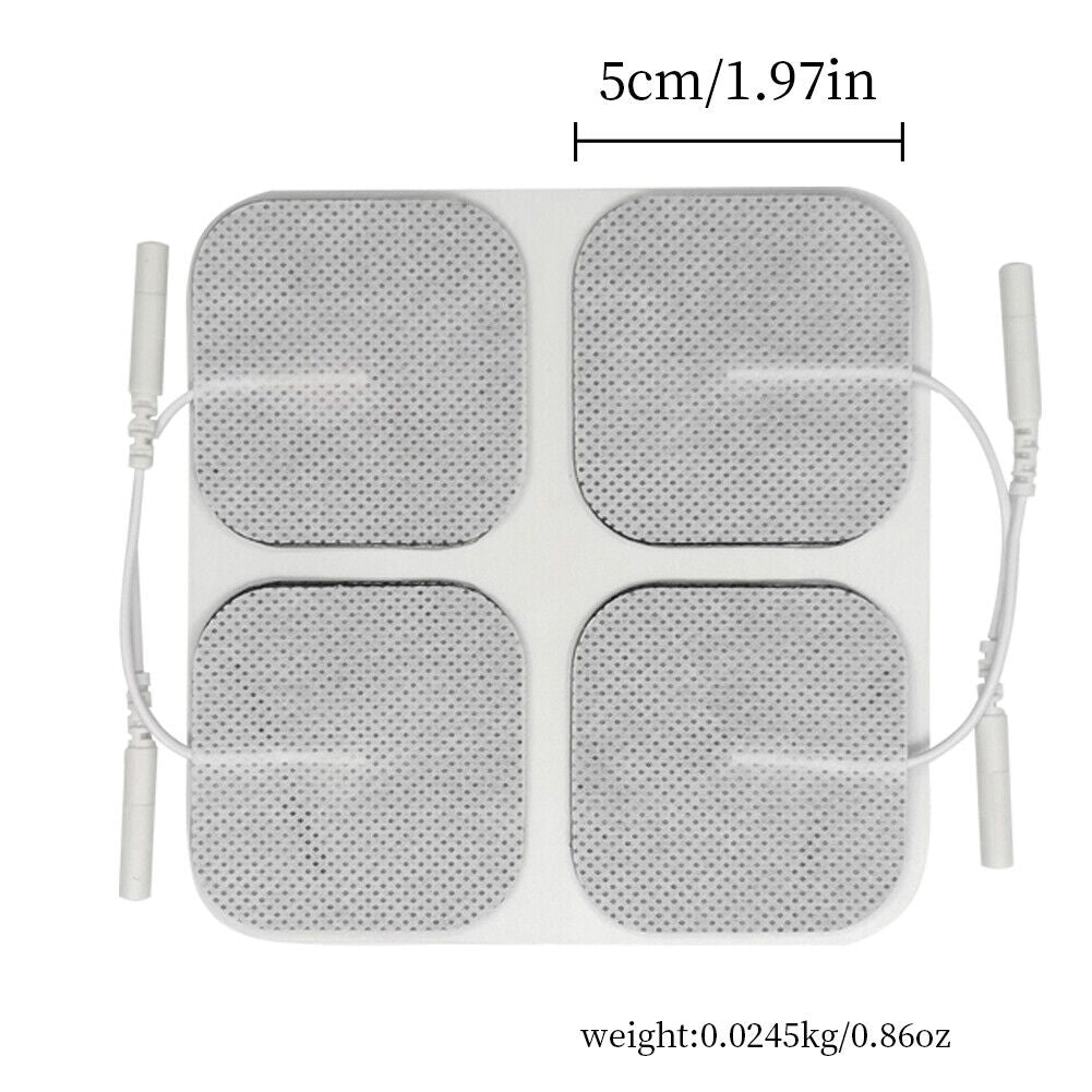 US 60-120 Pc Electrode Patch Self Sticky Muscle Stimulator Non-Irritating Design