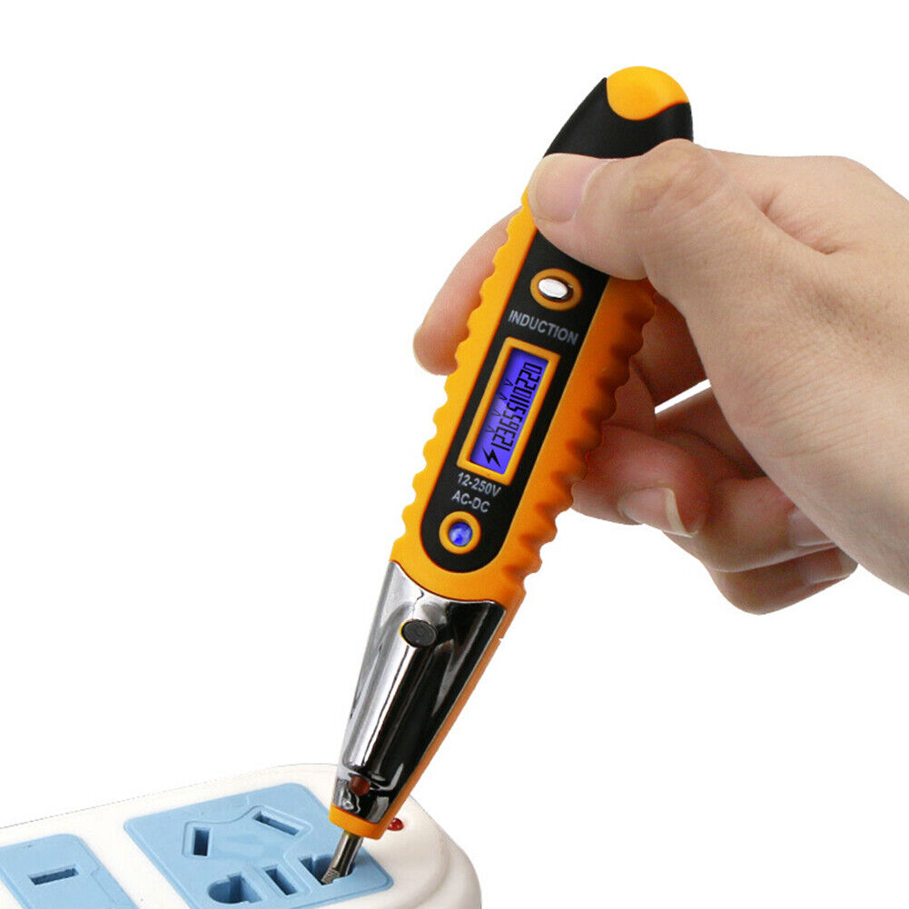 US 2-4 Pcs Electric Voltage Detector Pen Non-Contact Test Pen AC Sensor 12-1000V