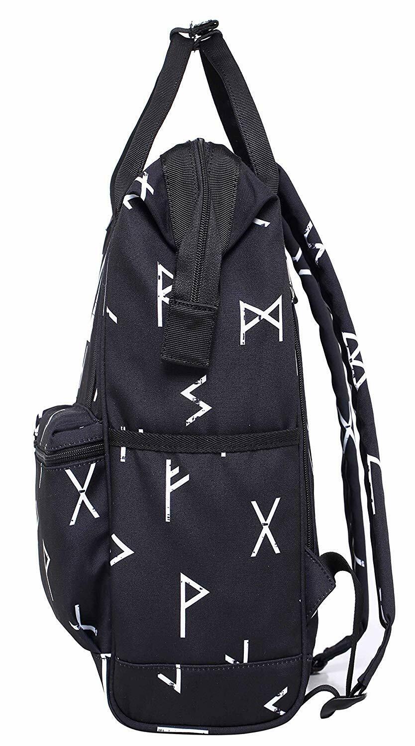 DISA Chic Doctor Bag Style College Backpack Travel Daypack | 17.3x10.6x6.7in