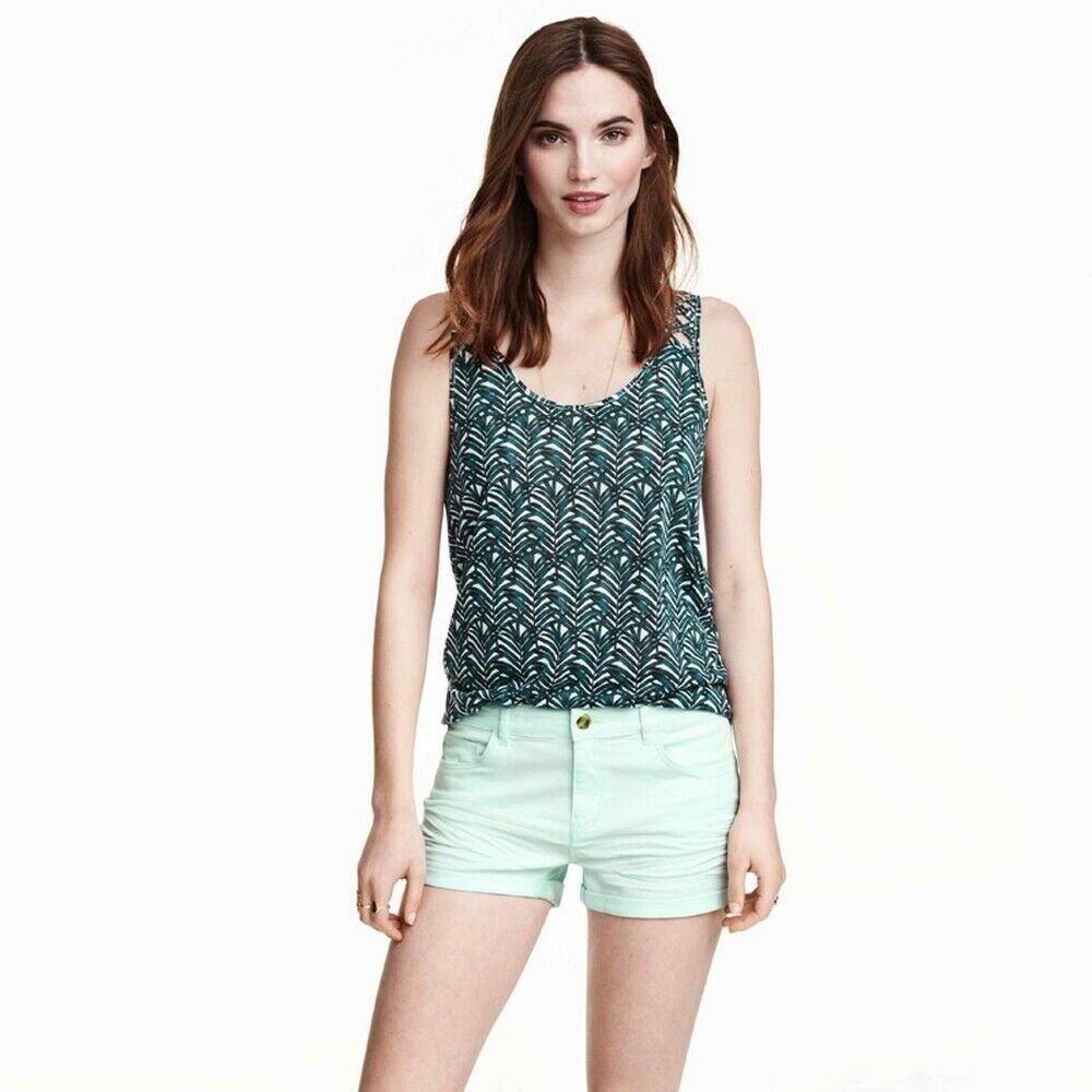 HaoDuoYi Womens Solid Color Fitted Low Waist Casual Hot Shorts