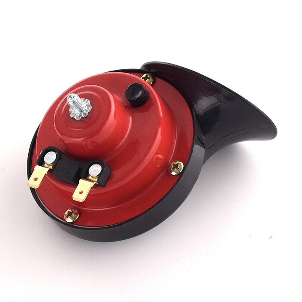 US 1-2 Pairs 12V 300DB Super Loud Train Air Horn Waterproof Motorcycle Car Boat