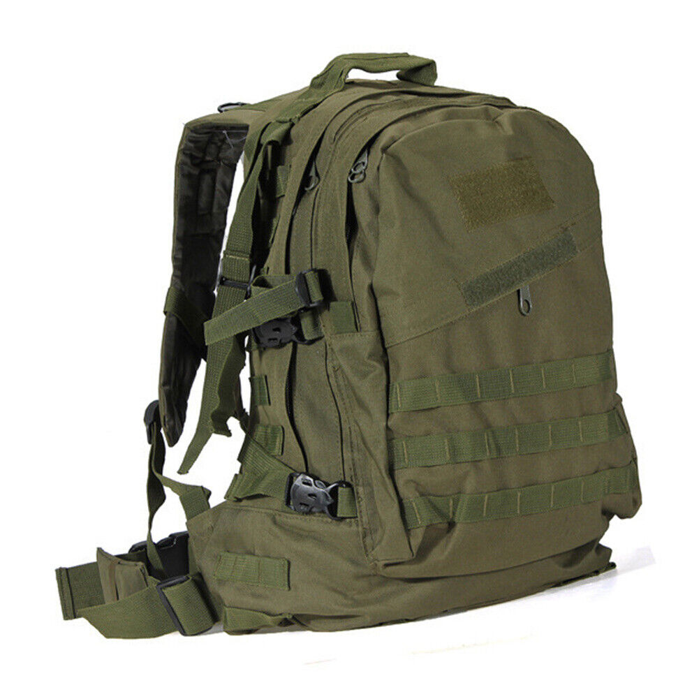 US 40L Military Tactical Backpack Outdoor Rucksack Bag Waterproof Shoulders Bag