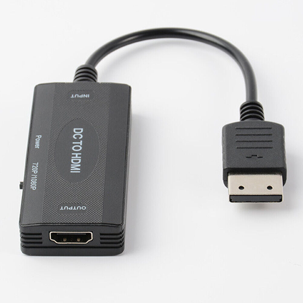 US Sega Dreamcast to HDMI Converter Supports 4:3/16:9 Switch Plug and Play HDM