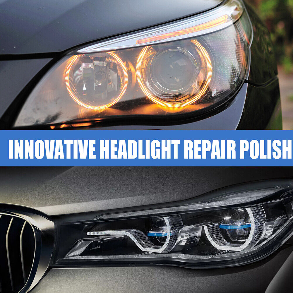 US Innovative Headlight Repair Polish Fluid Liquid Kit-Car Lamp Renovation Agent