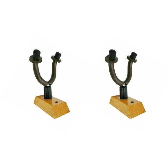 US 2-4 Pc Guitar Hanger Holder Stand Arm Rack Hook Wall Mount Instrument Display