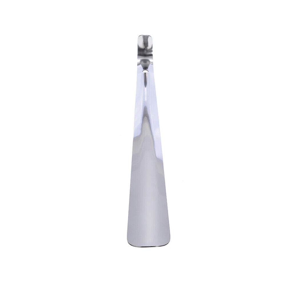 US 22" Extra Long Handle Shoe Horn Stainless Steel Metal Shoes Remover Shoehorn