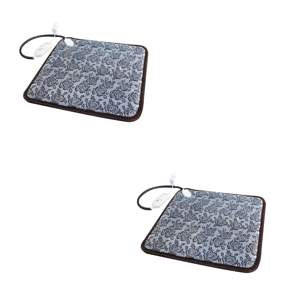 US 1-2 Pc Pet Electric Heating Pad Dogs And Cats Anti-bite Steel Cord Waterproof