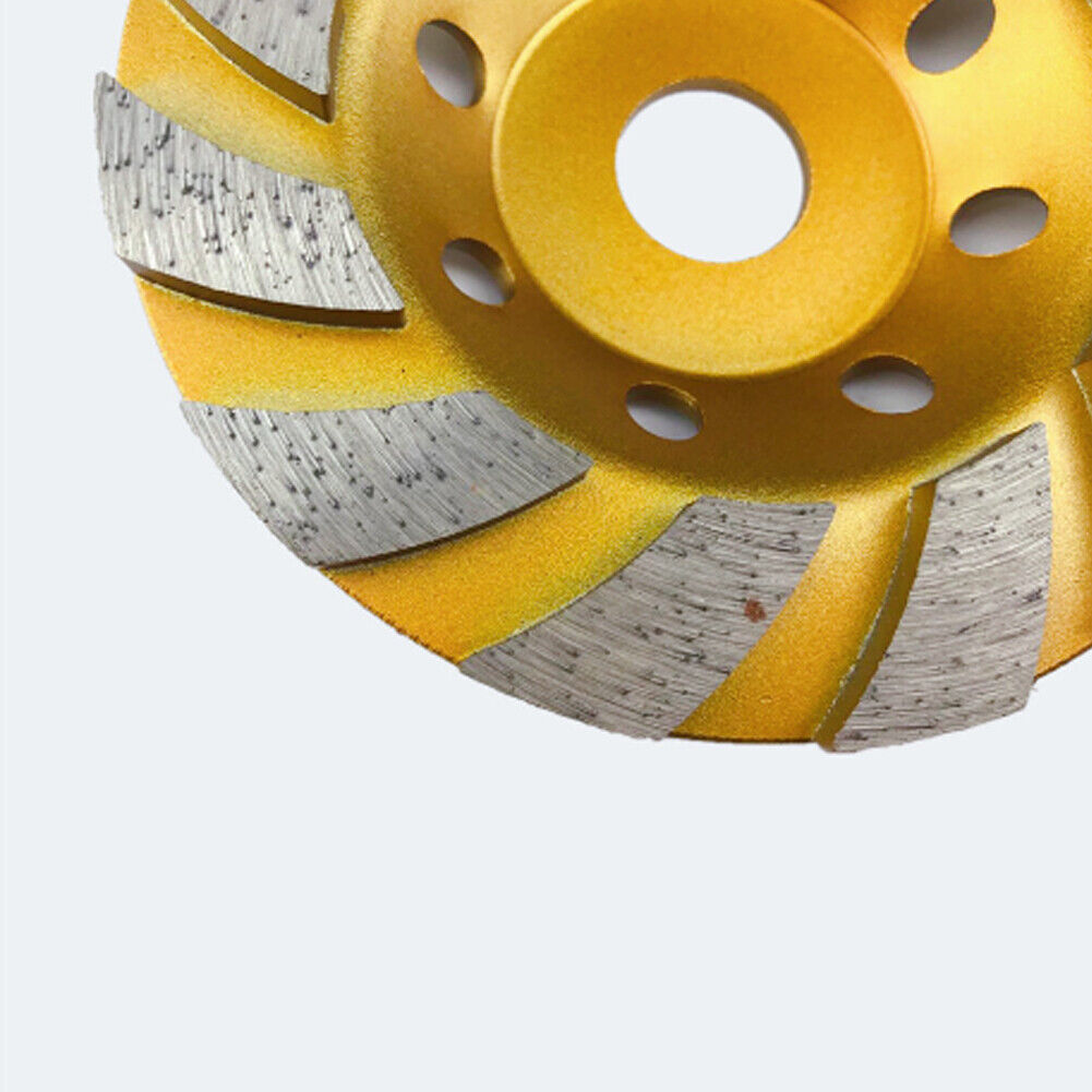 US 2-4 Pc 4" inch Diamond Segment Grinding Wheel Disc Grinder Cup Concrete Cut